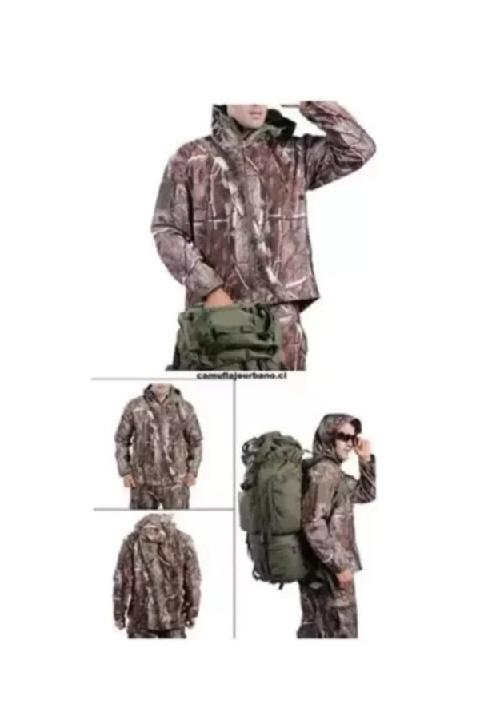 CHAQUETA SOFTSHELL TÁCTICA MILITAR CON CAPUCHA IMPERMEABLE, TALLA L - 5