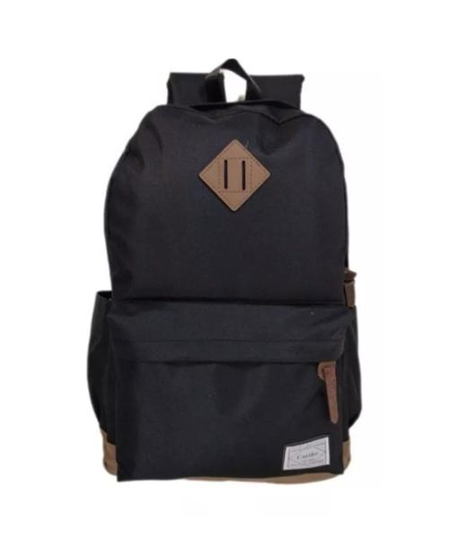 MOCHILA URBANA ESCOLAR BOLSO A LA MODA CARIBE 28L NEGRO - 1