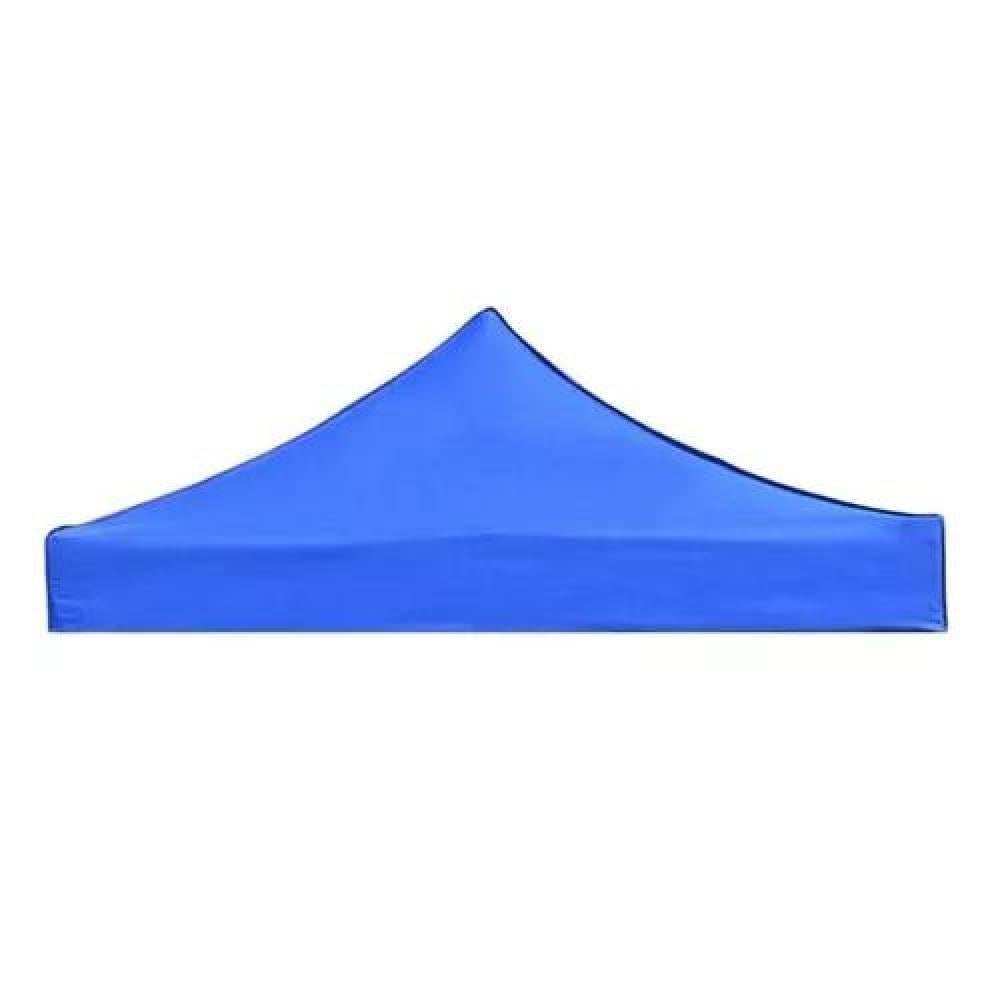 CARPA LONA DE REPUESTO PARA TOLDO, 3X3 M, ENGOMADA, IMPERMEABLE, 600D, COLOR AZUL - 2