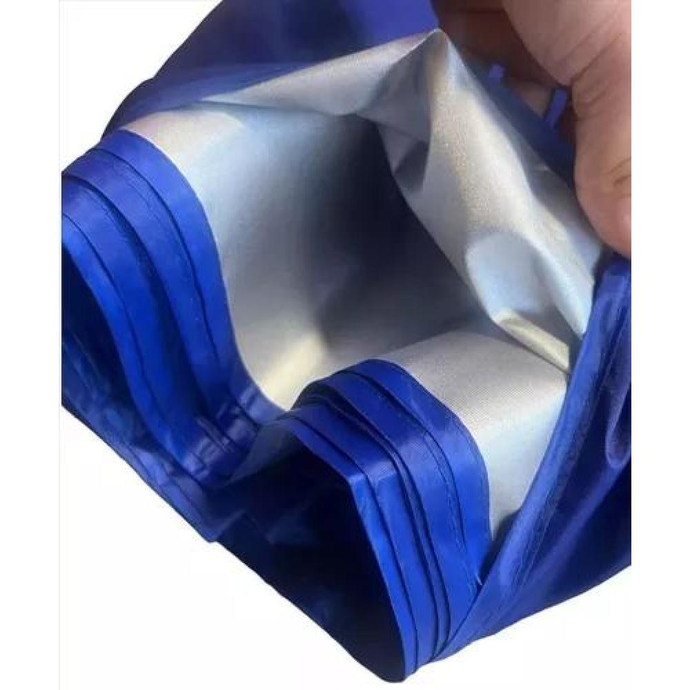 CARPA DE REPUESTO, FILTRO UV, TOLDO PLEGABLE, ARAÑA, 3X4.5 M, COLOR AZUL - 2