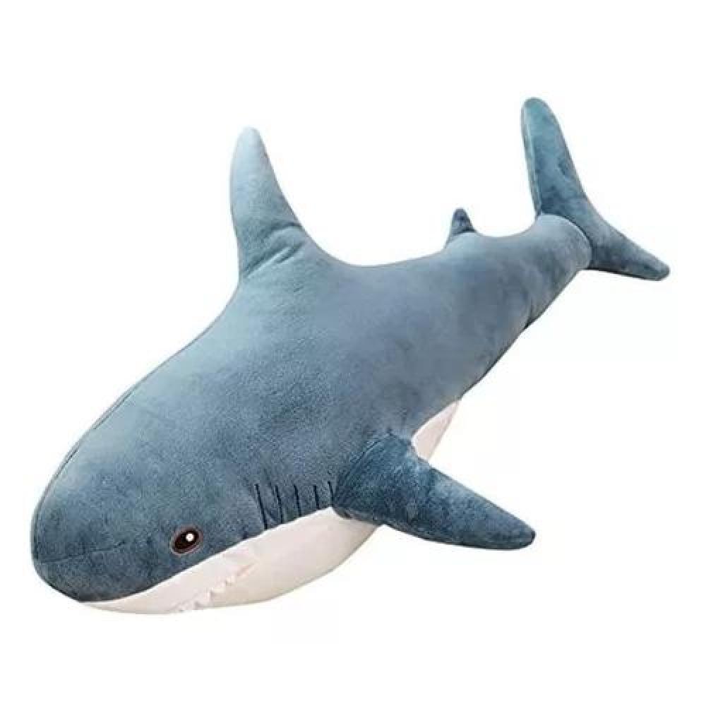 JUGUETE DE PELUCHE SUAVE DE TIBURÓN ALMOHADA 45CM - 1