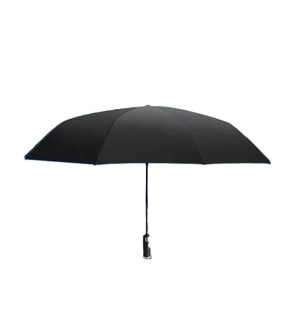 PARAGUAS LED, AUTOMÁTICO ABRE-CIERRA BOTÓN NEGRO - 1