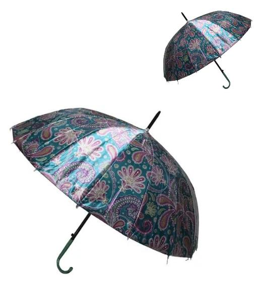 PARAGUAS PLEGABLE VARILLAS AUTOMÁTICO MULTICOLOR - 2