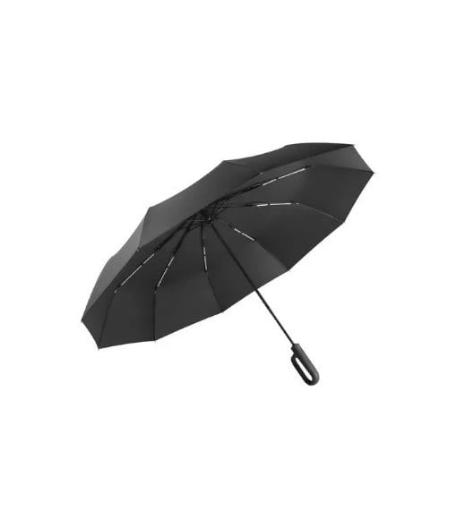 PARAGUAS AUTOMÁTICO ANTIVENDAVAL HUESOS COLGABLE NEGRO - 1