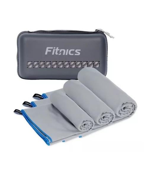 TOALLA MICROFIBRA FITNICS SECADO RAPIDO ESTUCHE VIAJE COLOR - 1