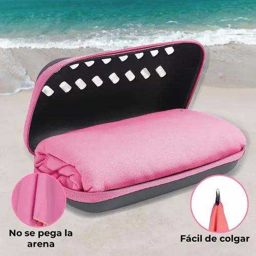TOALLA MICROFIBRA FITNICS SECADO RAPIDO ESTUCHE VIAJE COLOR - 3