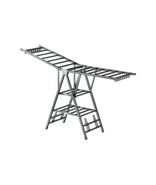 TENDEDERO PLEGABLE ACERO INOXIDABLE 170 CM, COLOR PLATEADO - 1