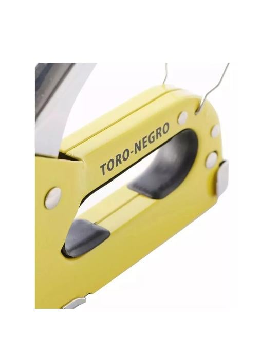 ENGRAPADORA TORO NEGRA, CORCHETERA MANUAL PARA TAPICERÍA + 600 GRAPAS, COLOR NEGRO - 2