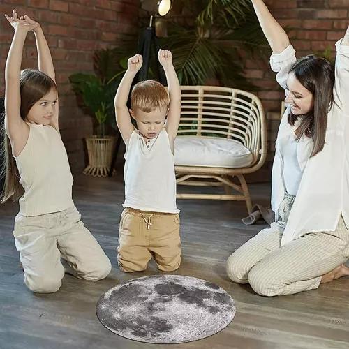 ROMPECABEZAS REDONDO LUNA PCS JUGUETE EDUCATIVO GRIS - 3