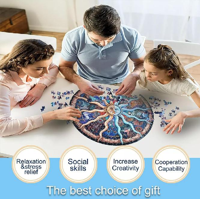 ROMPECABEZAS CONSTELACIONES,PUZZLE JUEGOS MULTICOLOR - 3