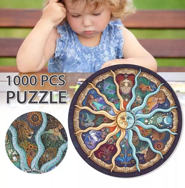 ROMPECABEZAS CONSTELACIONES,PUZZLE JUEGOS MULTICOLOR - 4