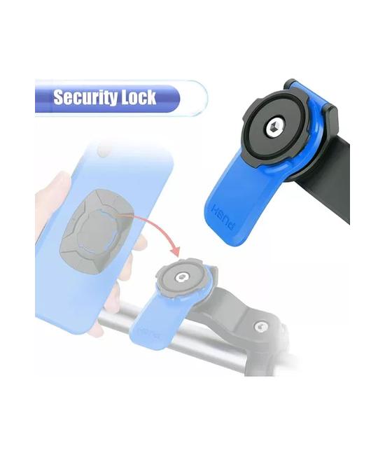 SOPORTE CELULAR TIPO QUADLOCK PARA MOTO, BICICLETA Y SCOOTER - 5