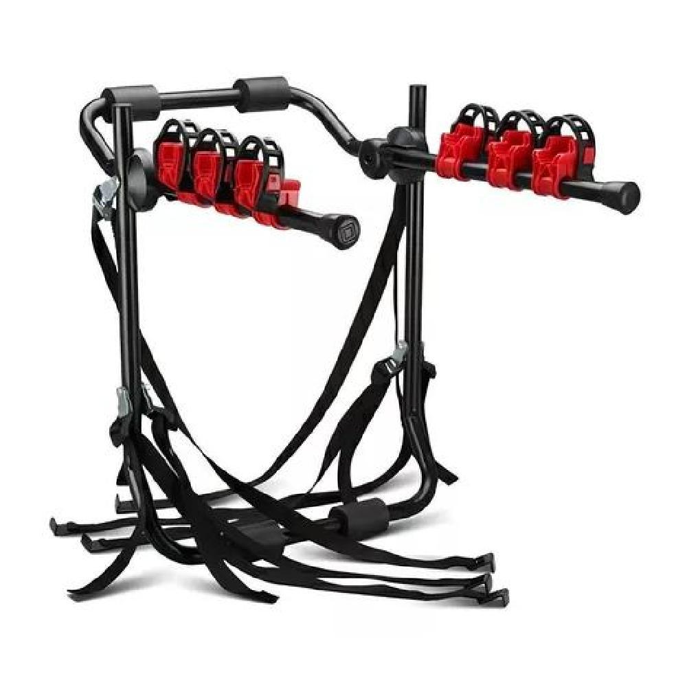 SOPORTE PORTA BICICLETAS PARA AUTO CAPACIDAD 3 BICICLETAS - 2