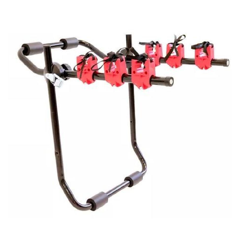 PORTA BICICLETAS PARA AUTO BAUL REFORZADO 3 BICICLETAS COLOR NEGRO - 2