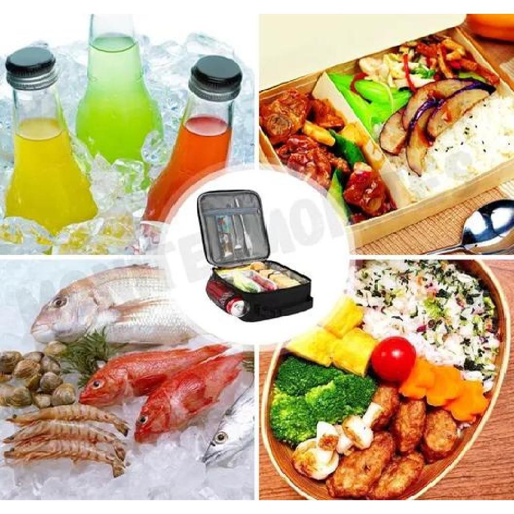 LONCHERA TÉRMICA PORTÁTIL HOMBRE BOLSA DEL ALMUERZO - 5