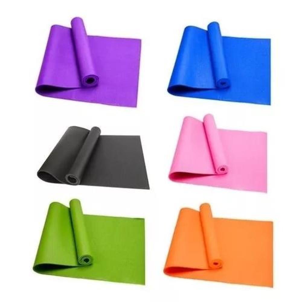 COLCHONETA MAT YOGA MANTA CON BOLSO DEPORTE 4MM 173X61CM NARANJA - 2