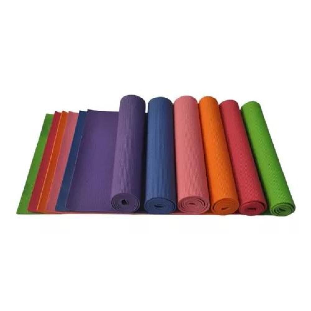 COLCHONETA MAT YOGA MANTA CON BOLSO DEPORTE 4MM 173X61CM NARANJA - 4