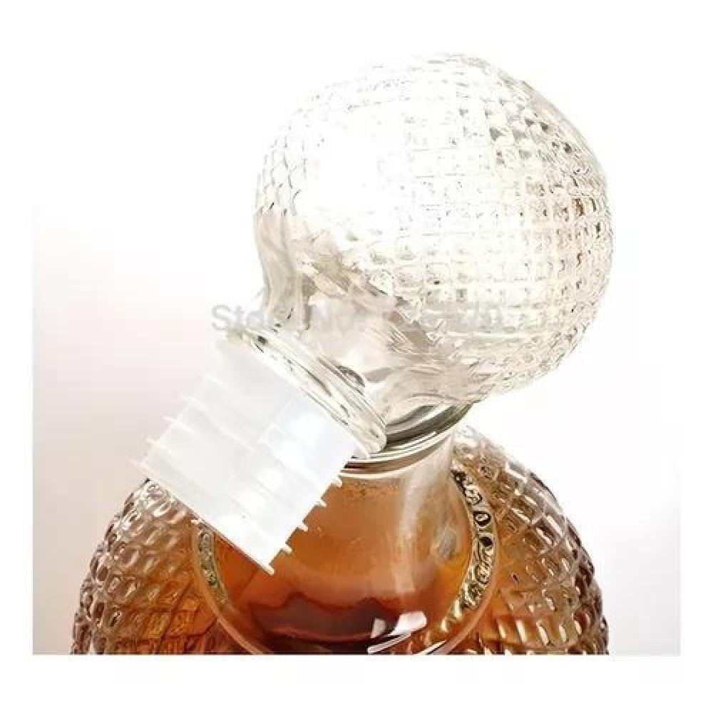 DECANTER DE LICOR DE WHISKY Y GINEBRA CRISTAL 1,1 LITROS - 2