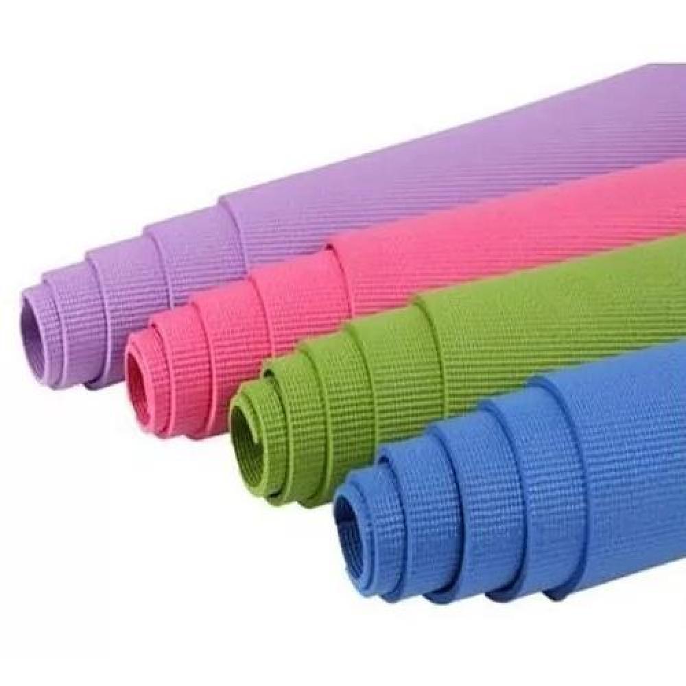 COLCHONETA MAT YOGA MANTA CON BOLSO DEPORTE 4MM 173X61CM VERDE - 4