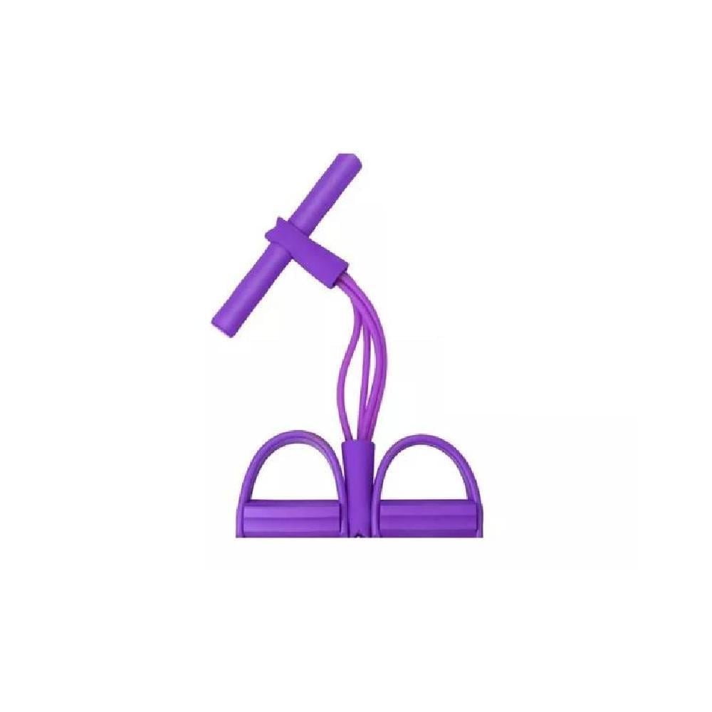 LIGAS DE RESISTENCIA PIERNAS EJERCICIOS BANDAS PEDAL MORADO - 1