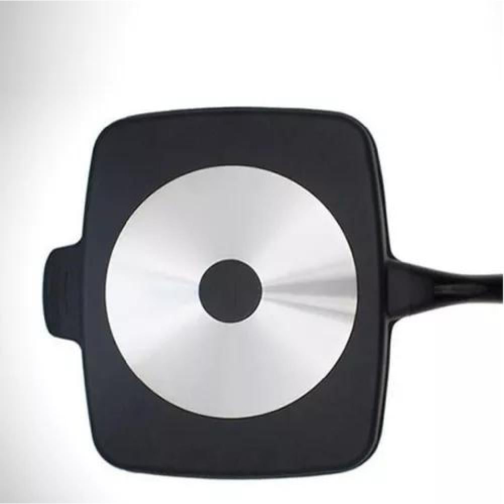 SARTÉN MULTIUSO 5 EN 1 ANTI ADHERENTE HORNO COCINA COLOR NEGRO - 2