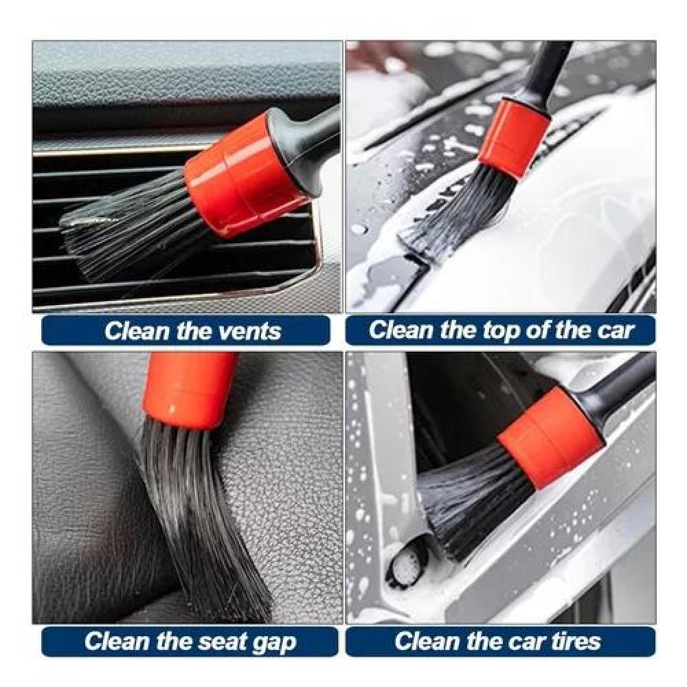 KIT DE LIMPIEZA DE AUTO, 21 PIEZAS, INTERIOR Y EXTERIOR, PADS PARA TALADRO - 3
