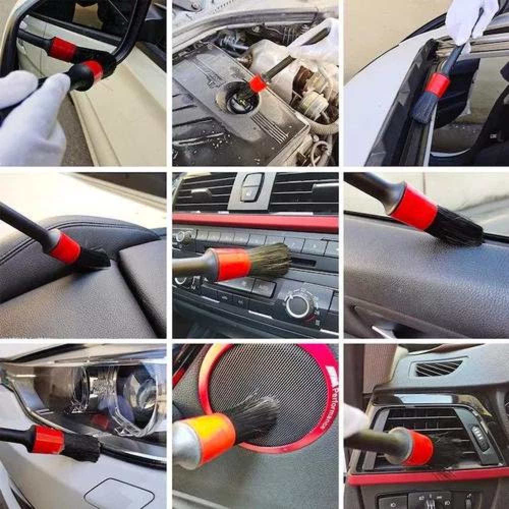KIT DE LIMPIEZA DE AUTO, 18 PIEZAS, PULIDOR DE FOCOS Y LIMPIEZA DE AUTO - 5