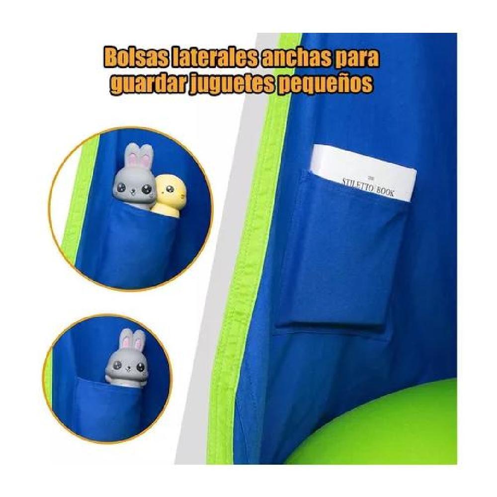 COLUMPIO ELÁSTICO SENSORIAL HAMACA NIÑOS INTERIOR Y EXTERIOR - 5