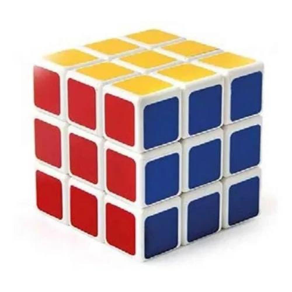 CUBO DIDÁCTICO RUBIK CON ESTRUCTURA BLANCA - 2
