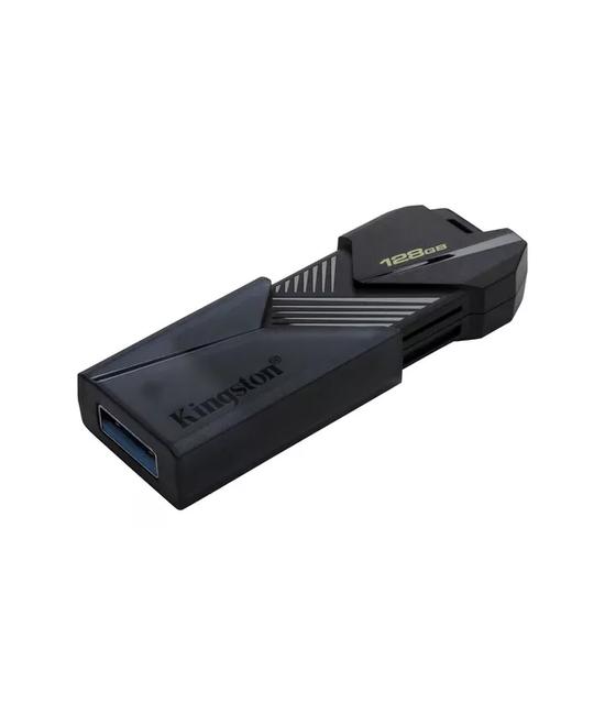 MEMORIA USB KINGSTON 128GB EXODIA ONIX, 3.2, NEGRA - 4