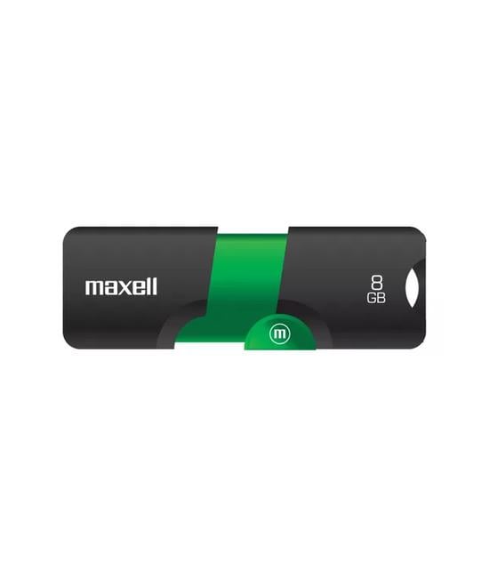 PENDRIVE MAXELL FLIX 8GB 2.0, VERDE, DISEÑO LISO - 2