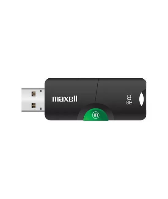 PENDRIVE MAXELL FLIX 8GB 2.0, VERDE, DISEÑO LISO - 3