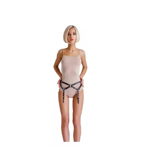 ARNÉS CUERPO COMPLETO TIPO CUERO SEXY, SEXUAL, IDEAL TIPO E - 1