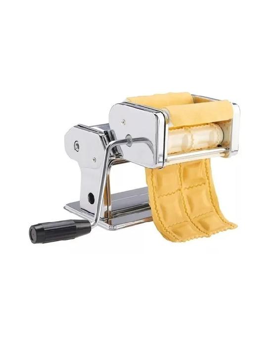 MÁQUINA PARA HACER RAVIOLES PASTA CASERA MANUAL COLOR GRIS - 5