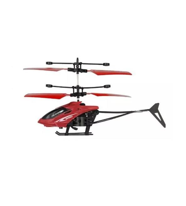 HELICÓPTERO VOLADOR MINI DRON CONTROL REMOTO ROJO - 1