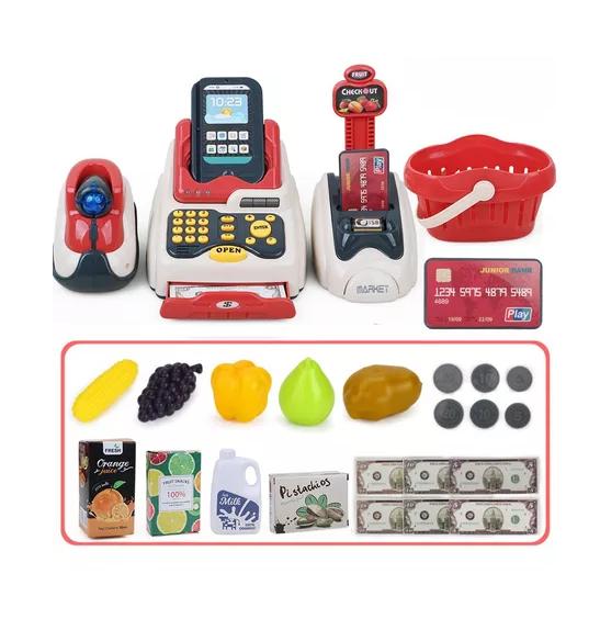 CAJA REGISTRADORA DE JUGUETE PARA NIÑOS MULTICOLOR - 5