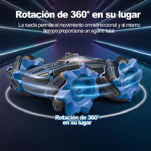 AUTO CONTROL REMOTO SENSOR DE MOVIMIENTO, CONTROL CON MANO GESTO 360 NEGRO - 5