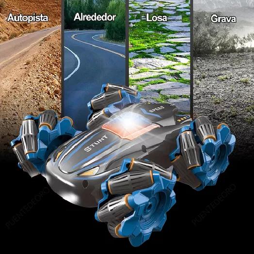 AUTO CONTROL REMOTO SENSOR DE MOVIMIENTO, CONTROL CON MANO GESTO 360 NEGRO - 8