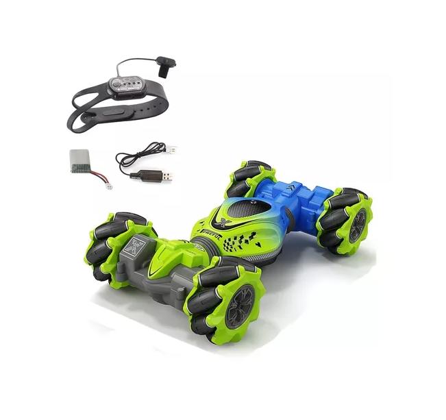 AUTO LOCO 4X4 TRUCOS PRO CON CONTROL 2.4G VERDE - 3