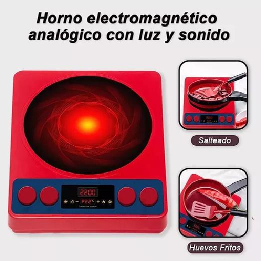 61 JUGUETES DE COCINA PARA NIÑOS, UTENSILIOS, COCINA Y ALIMENTOS MULTICOLOR - 6