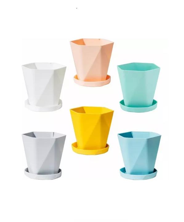 6 MOLDES PARA JARDINERAS PEQUEÑAS MOLDES PARA PLANTAS - 2