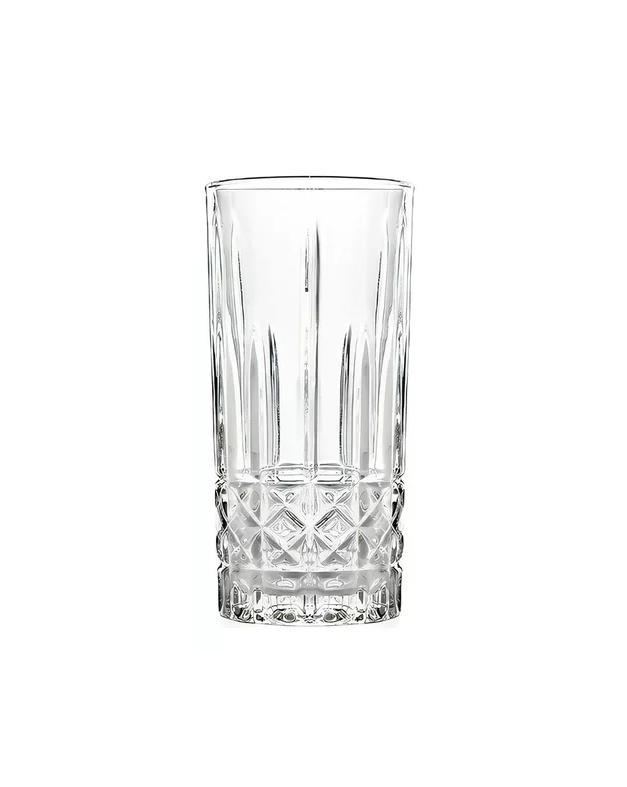 SET 6 VASOS ALTOS STIRLING 360ML VIDRIO TRAGO LARGO - 1