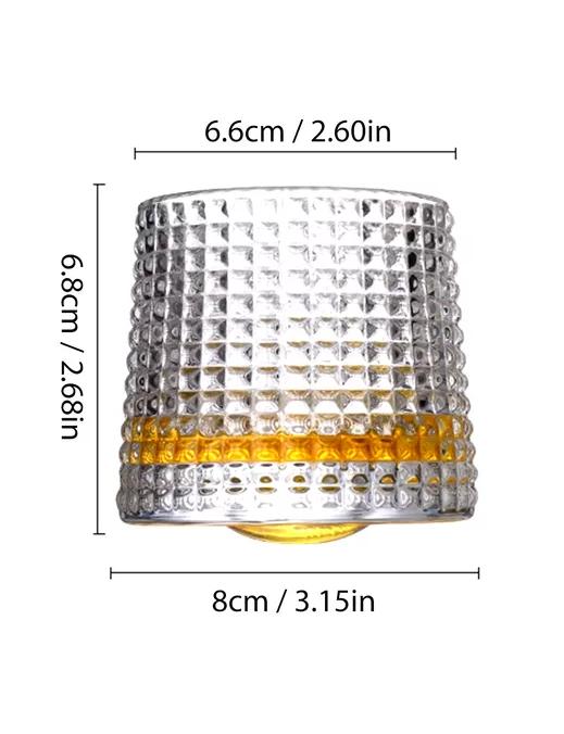 VASOS GIRATORIO 360 WHISKY VODKA SET 6 - 3