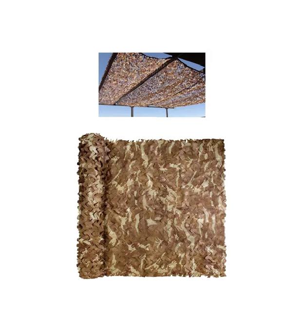 MALLA CAMUFLAJE CAZA, RED CAMUFLAJE PAINTBALL TÁCTICA 3X6 MTS MULTICOLOR - 3
