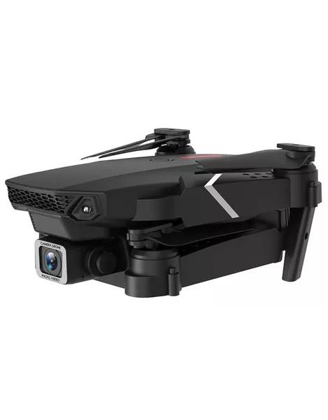 DRONE CON CÁMARA DUAL HD WIFI 3 BATERÍAS Y PROTECTORES COLOR NEGRO - 5