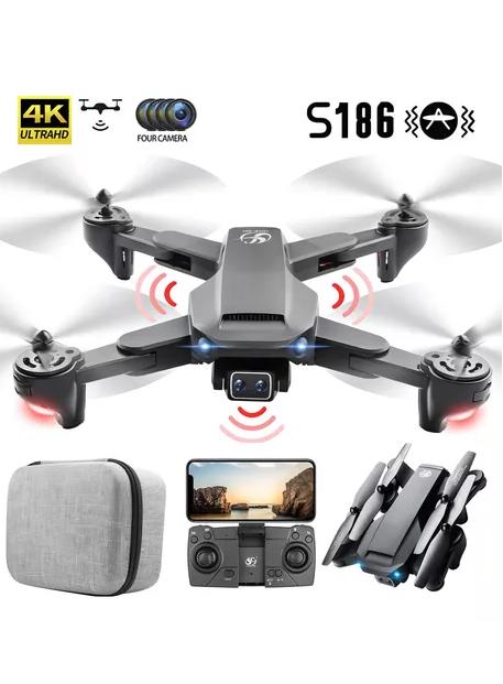 DRON SEMIPROFESIONAL CÁMARA HD WIFI CONTROL REMOTO NEGRO - 2