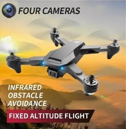 DRON SEMIPROFESIONAL CÁMARA HD WIFI CONTROL REMOTO NEGRO - 4
