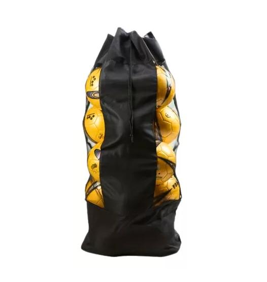 BOLSO MALLA PARA TRASLADO DE BALONES NEGRO - 3