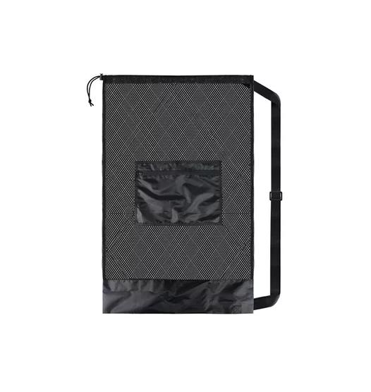 BALONERA SACO BOLSO MALLA PARA TRASLADO DE BALONES, PORTA 106X76 CM NEGRO - 1