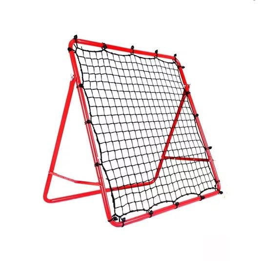 RED DE REBOTE PORTÁTIL PARA ENTRENAMIENTO DE PORTERÍAS 1X1 M ROJO - 1